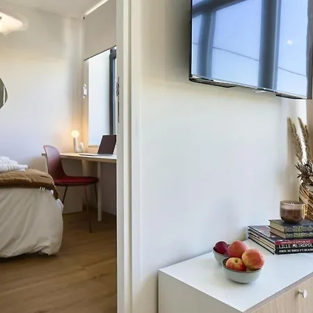 Apartment Le Doreur - 4 Pers - Chu 12 Min - Lille 13 Min Ronchin